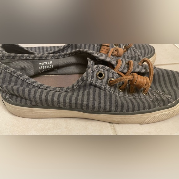 Sperry Women's Seacoast Stripe Boat Sneakers - Picture 5 of 8